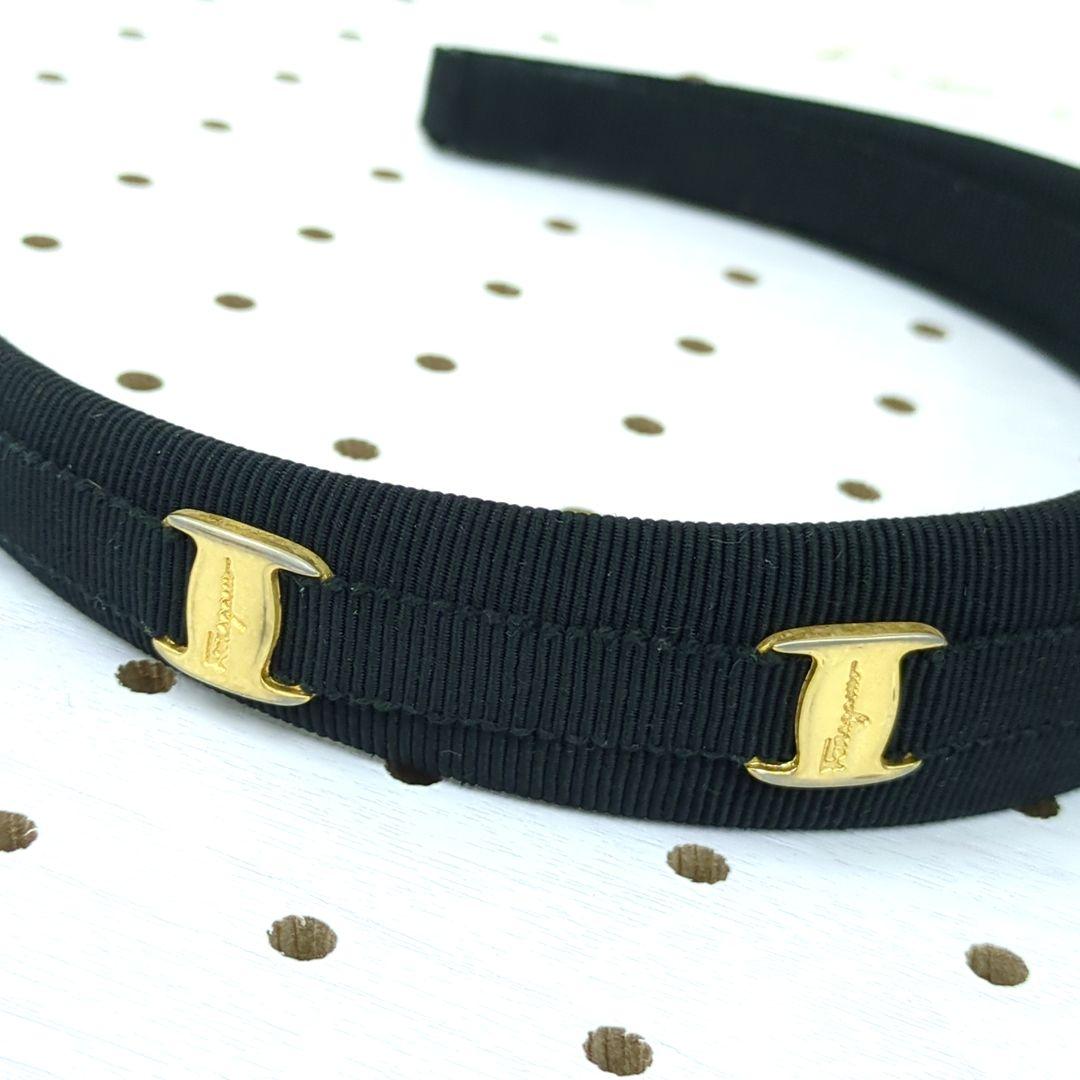 amerys_9様FERRAGAMO　フェラガモ　カチューシャ　ブラック