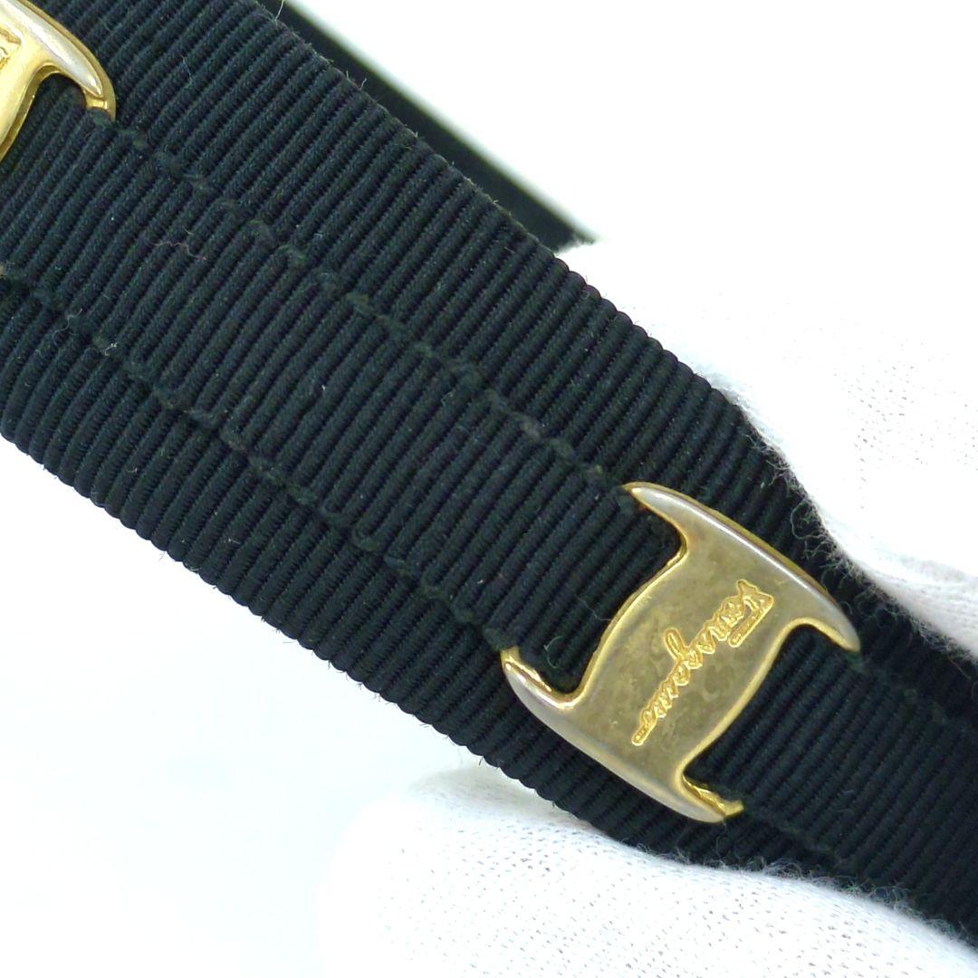 amerys_9様FERRAGAMO　フェラガモ　カチューシャ　ブラック