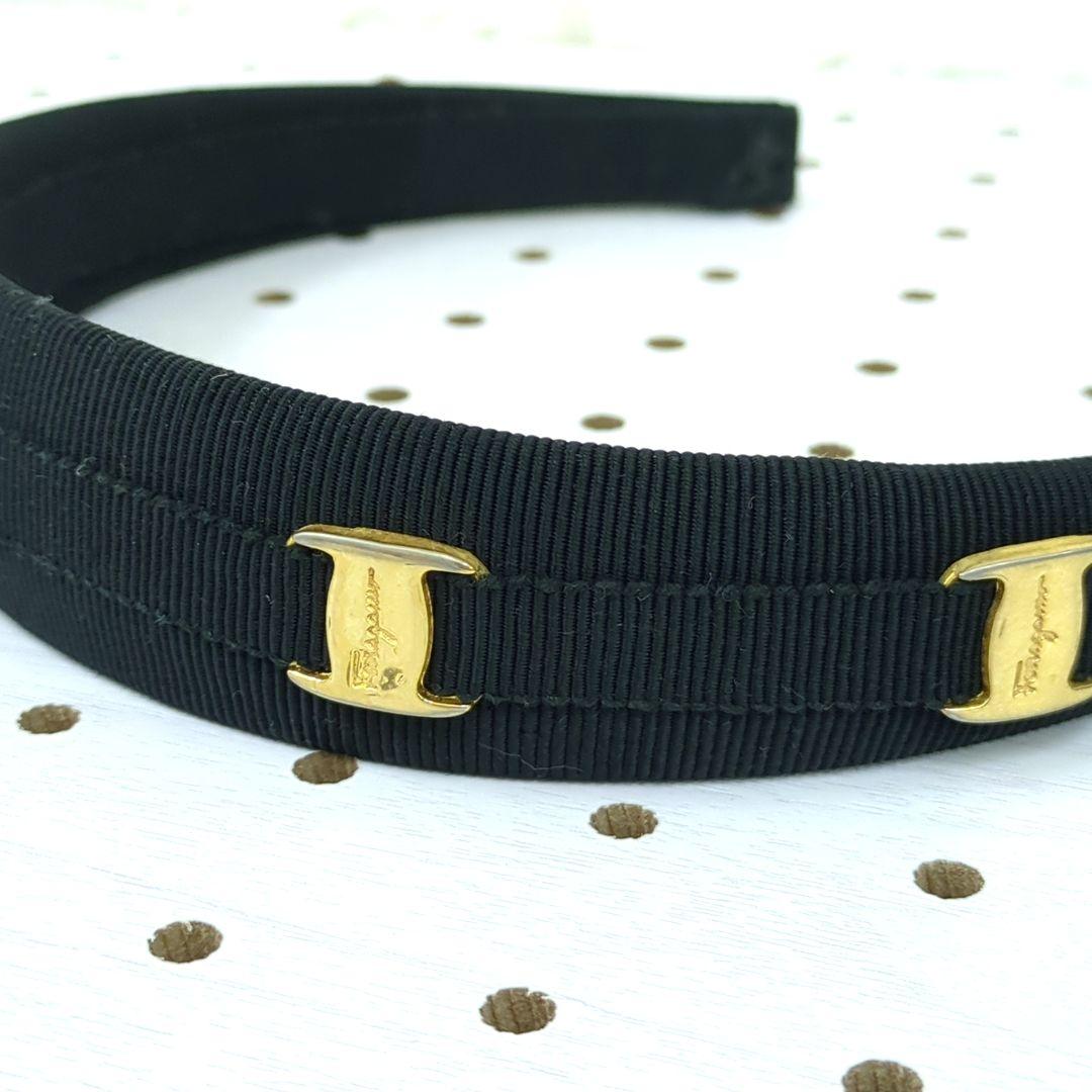 amerys_9様FERRAGAMO　フェラガモ　カチューシャ　ブラック