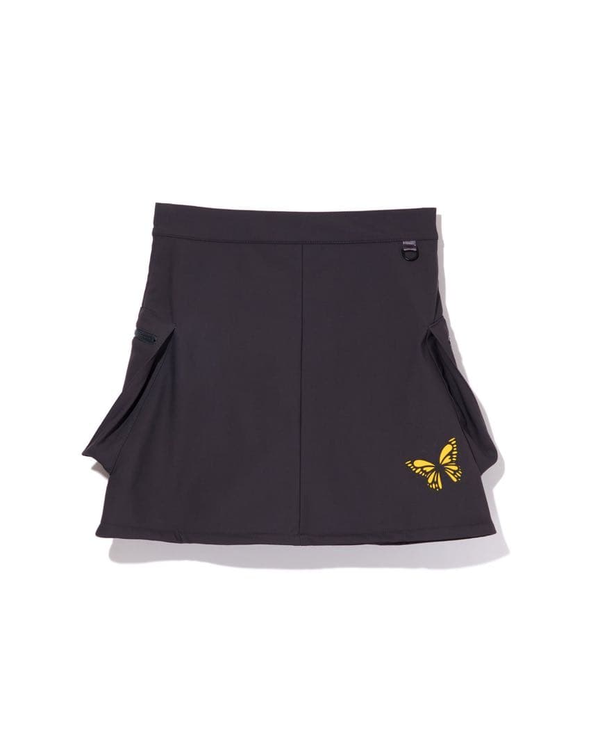 DEVEREUX GOLF（デヴァローゴルフ）フロントジップスカート チャコール
