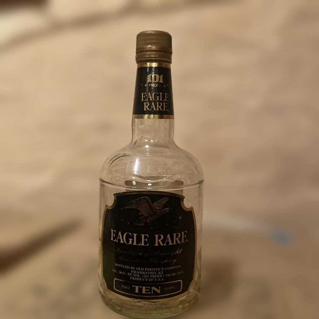 激レア、バーボン、空瓶