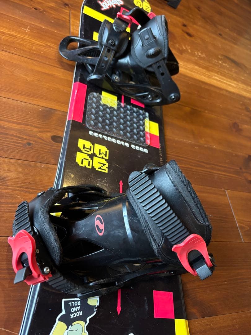 ZUMAスノーボード キッズ2点セット 110cm＋ビンディング