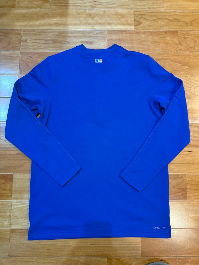 新品同様　NIKE Nike ニューヨーク・メッツ ハーフジップシャツ　日本L