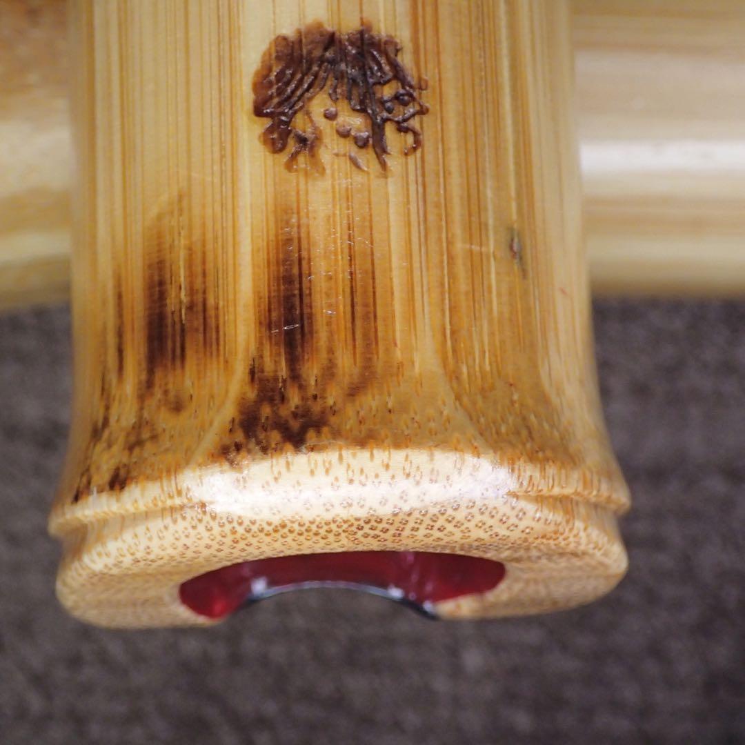 尺八 蝴蝶 高級合竹曲管 二尺三寸(正律Ａ管)