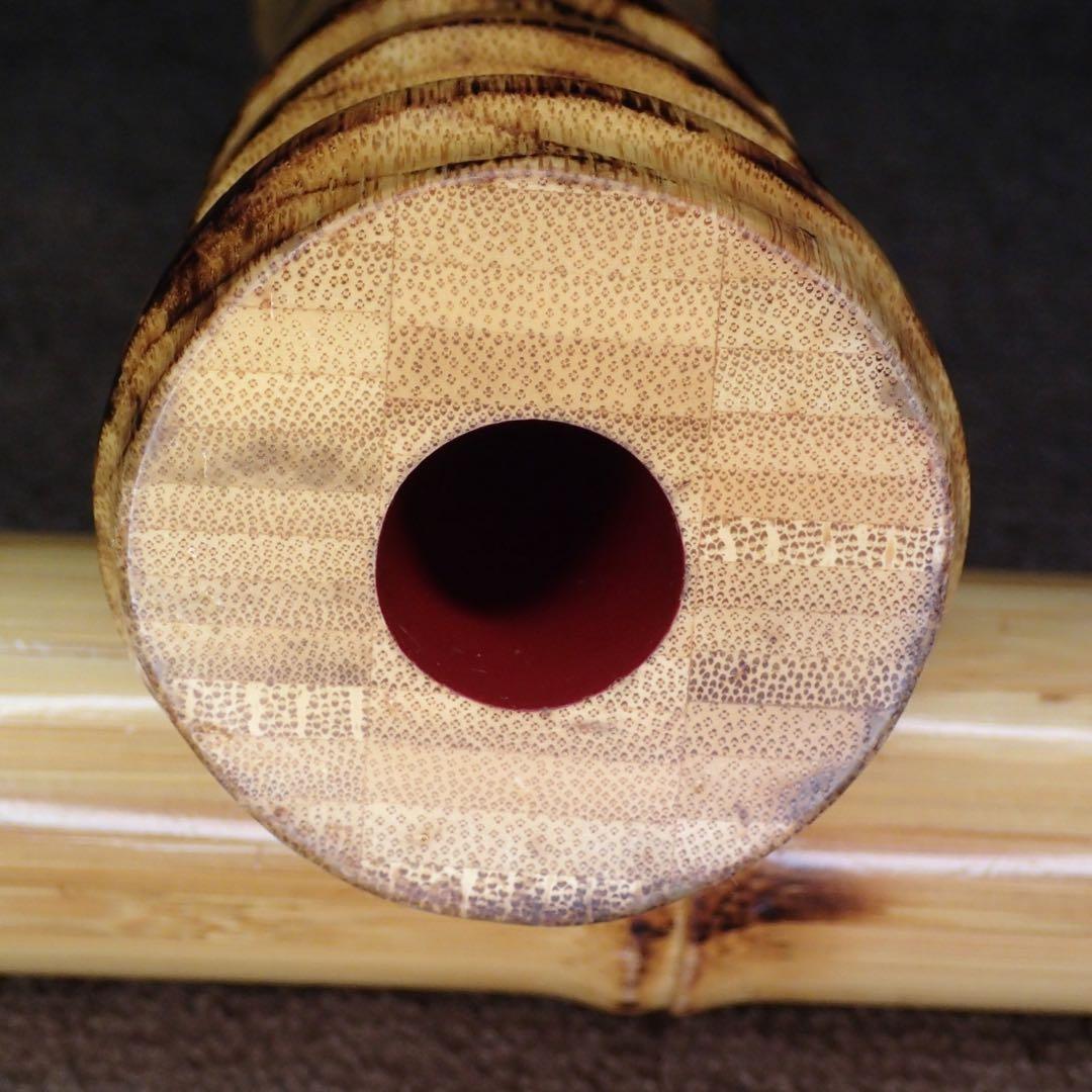 尺八 蝴蝶 高級合竹曲管 二尺三寸(正律Ａ管)