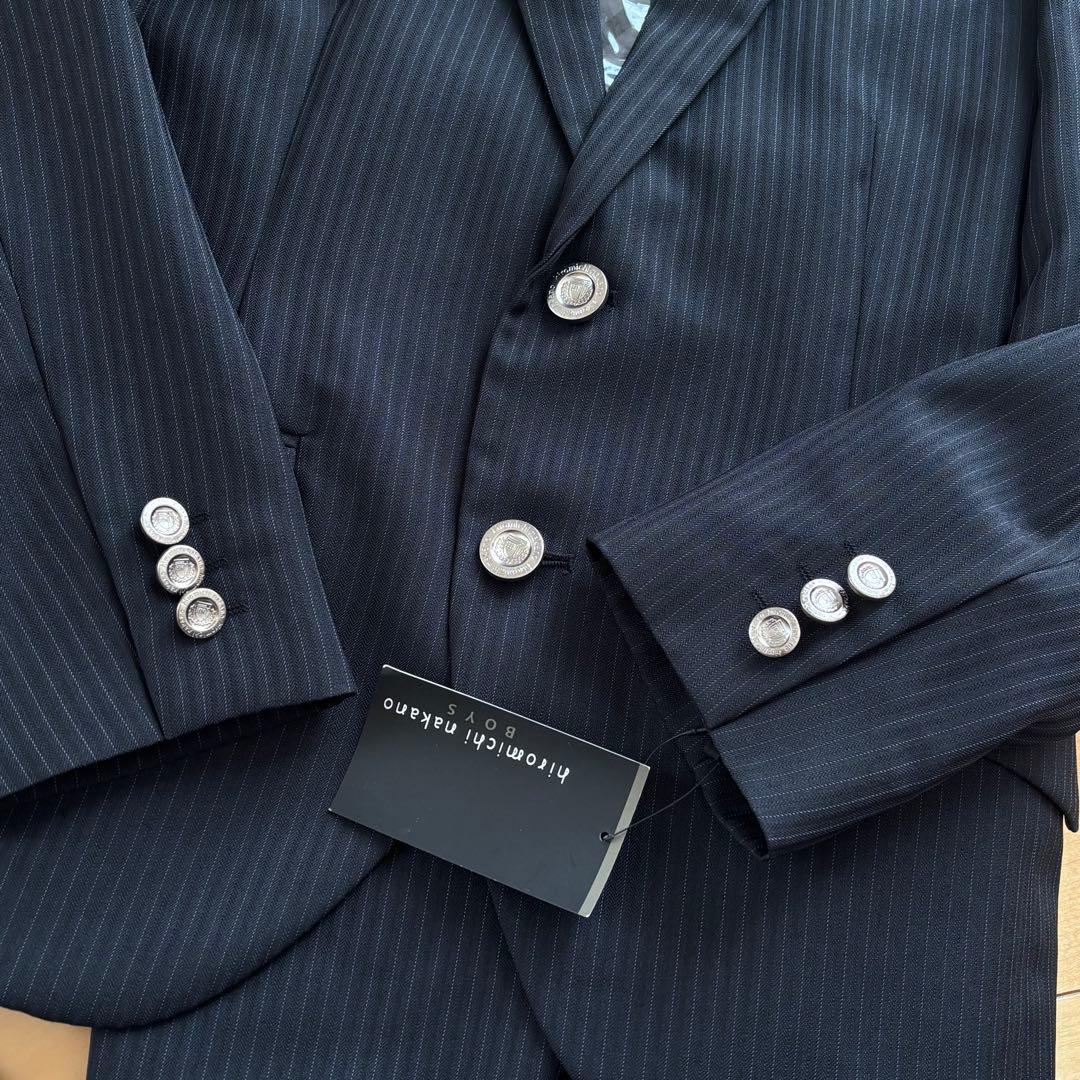 【新品】 ヒロミチナカノ キッズフォーマル スーツ 150 卒業式 男の子 完品