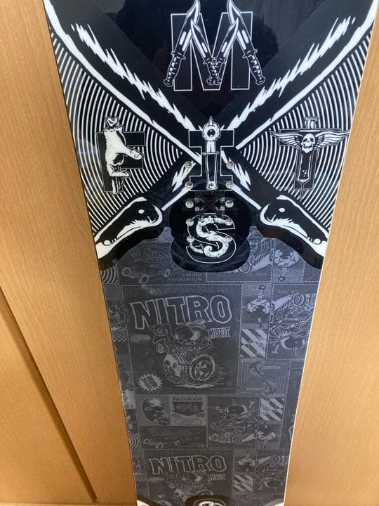 NITRO misfit ボード板+ボードケース付き