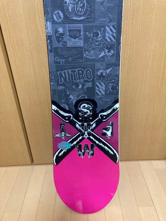 NITRO misfit ボード板+ボードケース付き