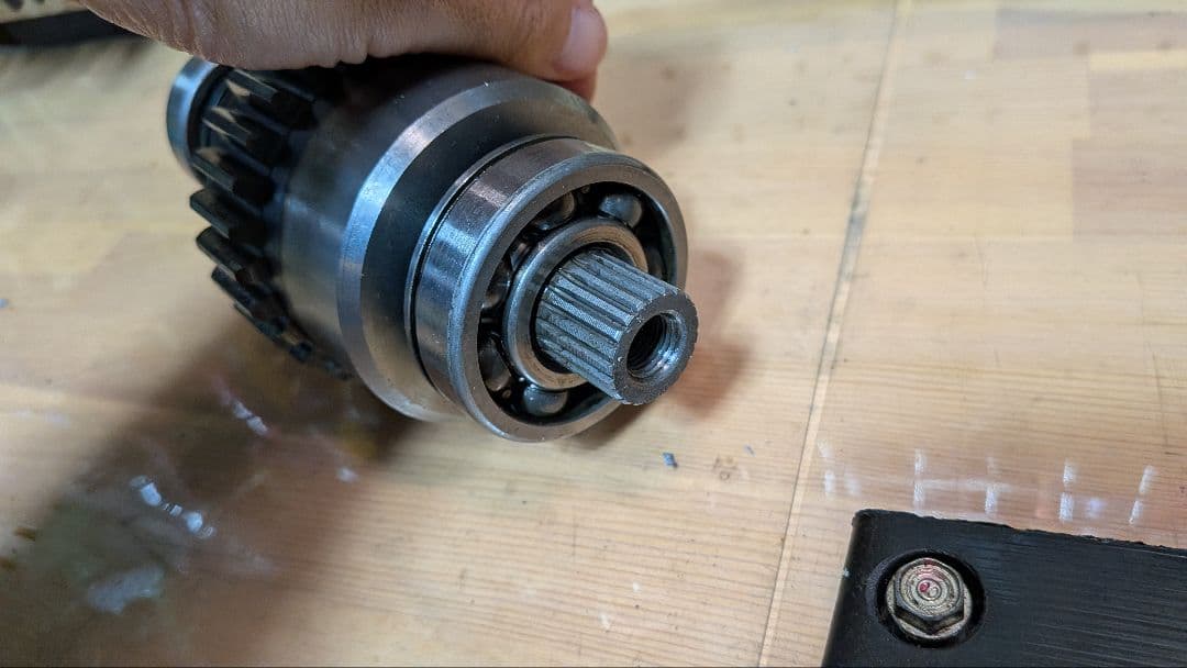 CB750F　プライマリーギア　プライマリーチェーン　チェーンテンショナー