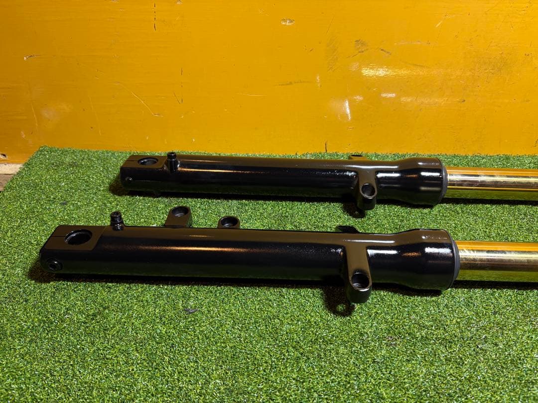 バリオス　ZR250A ゴールド　インナーチューブ　フロントフォーク　OH済み