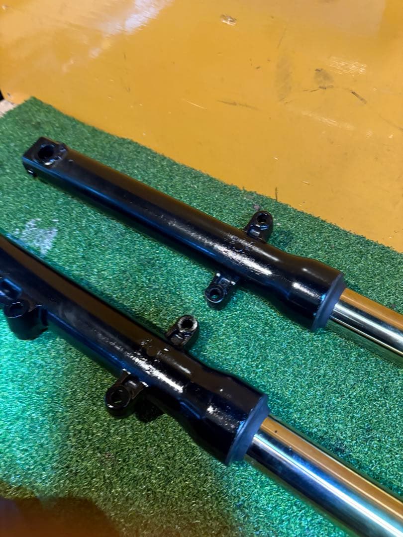 バリオス　ZR250A ゴールド　インナーチューブ　フロントフォーク　OH済み