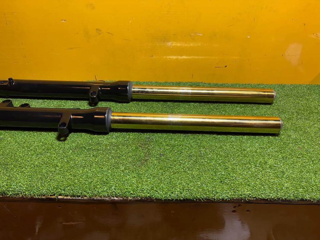 バリオス　ZR250A ゴールド　インナーチューブ　フロントフォーク　OH済み