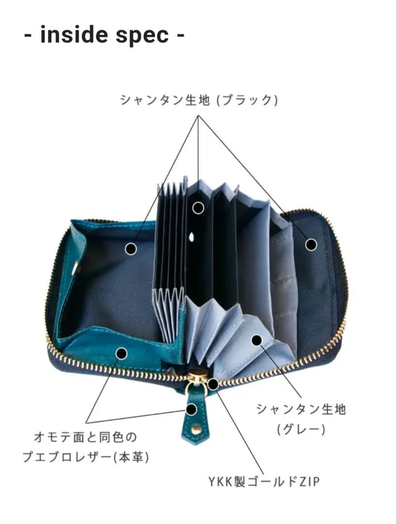 【新品未使用】ラウンドZIPミニ財布 SATTO Pro