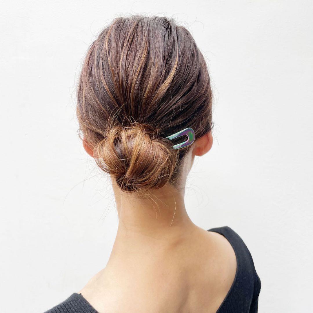 colette malouf キャスト メタル Uヘアピン