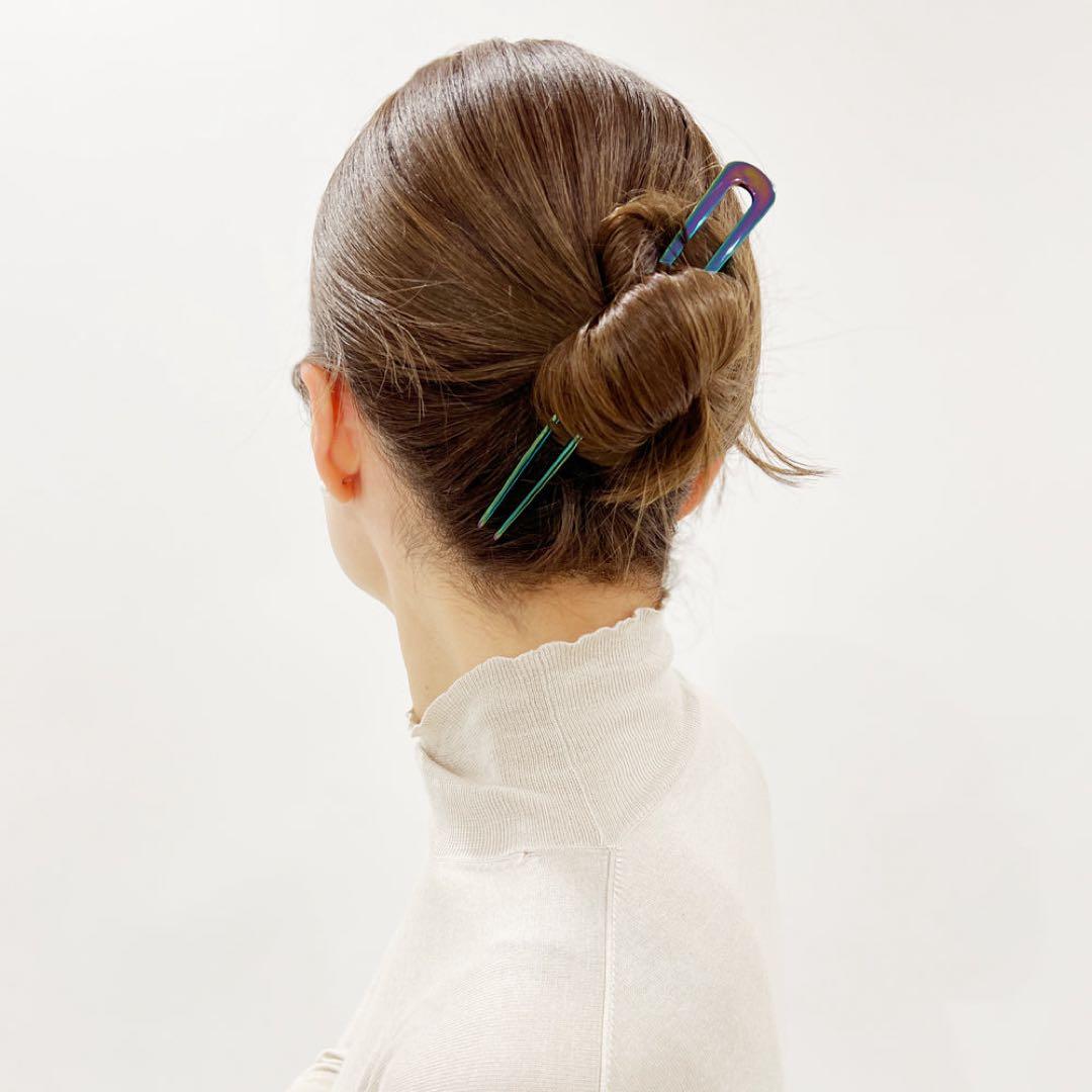 colette malouf キャスト メタル Uヘアピン