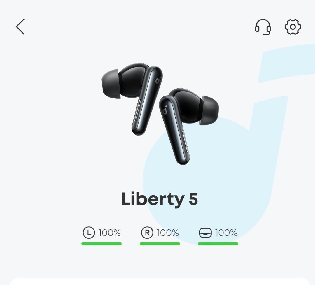 Liberty 5 ワイヤレスイヤフォン