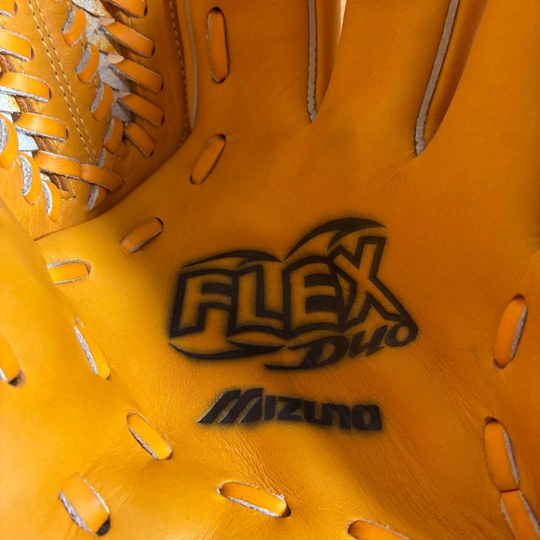 ミズノ フレックスデュオ 一般軟式 グローブ グラブ 内野手 極美品