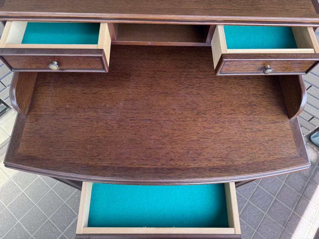 じゅぜ　5/5限定特価　送料込　アンティーク　コンソールデスク　テーブル