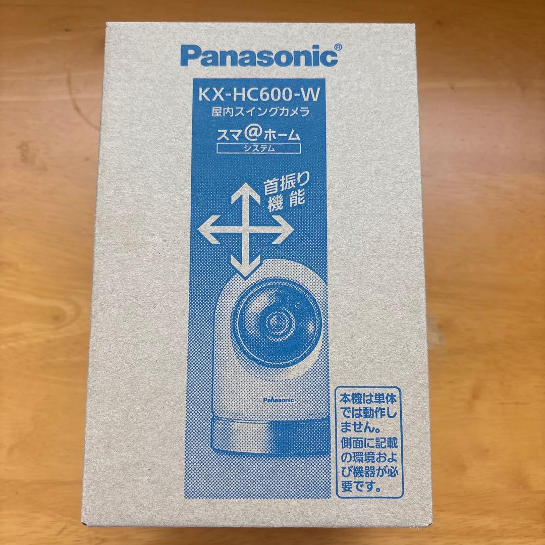 p*e様 新品 パナソニック 屋内スイングカメラ KX-HC600-W 24年購