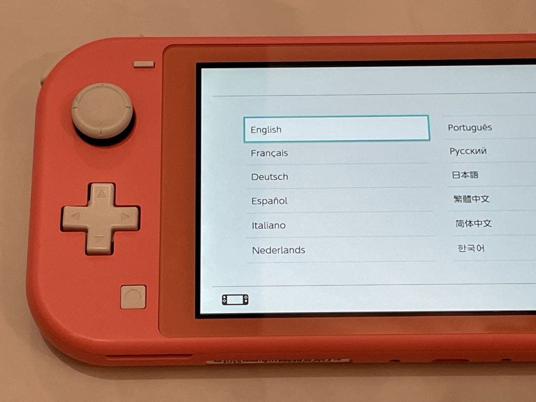 Switch Lite コーラルピンク 箱付き 任天堂 初期化済み!