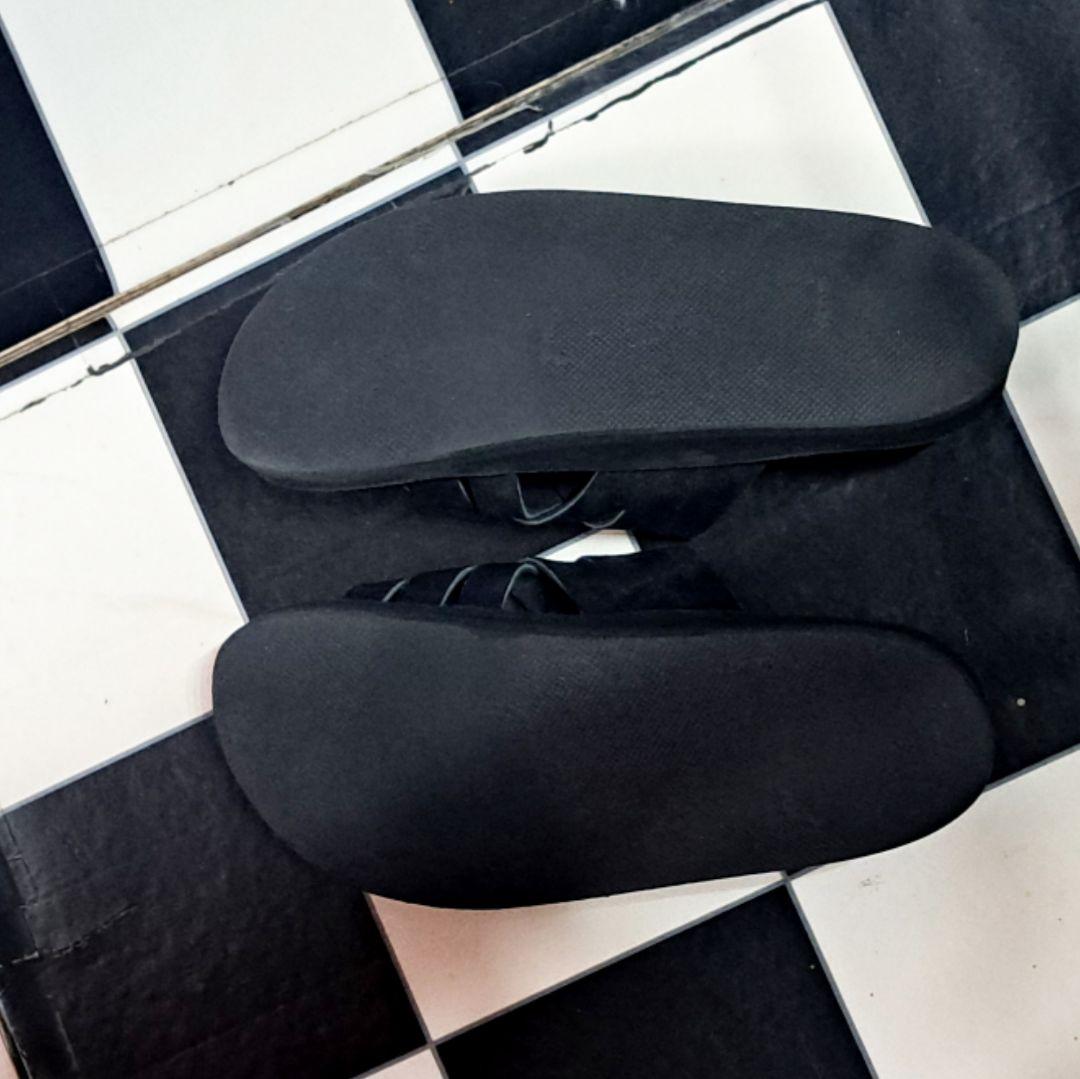 THE SANDALMAN サンダルマン　編み込みレザー　スエード　サンダル