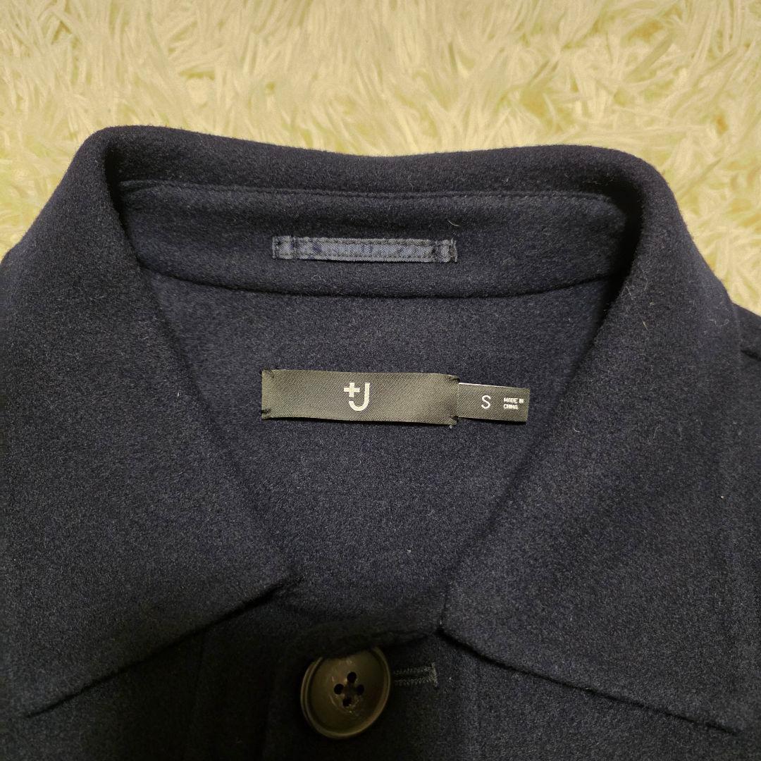 タグ付き JILSANDER×UNIQLO ウールブランドオーバーサイズシャツS