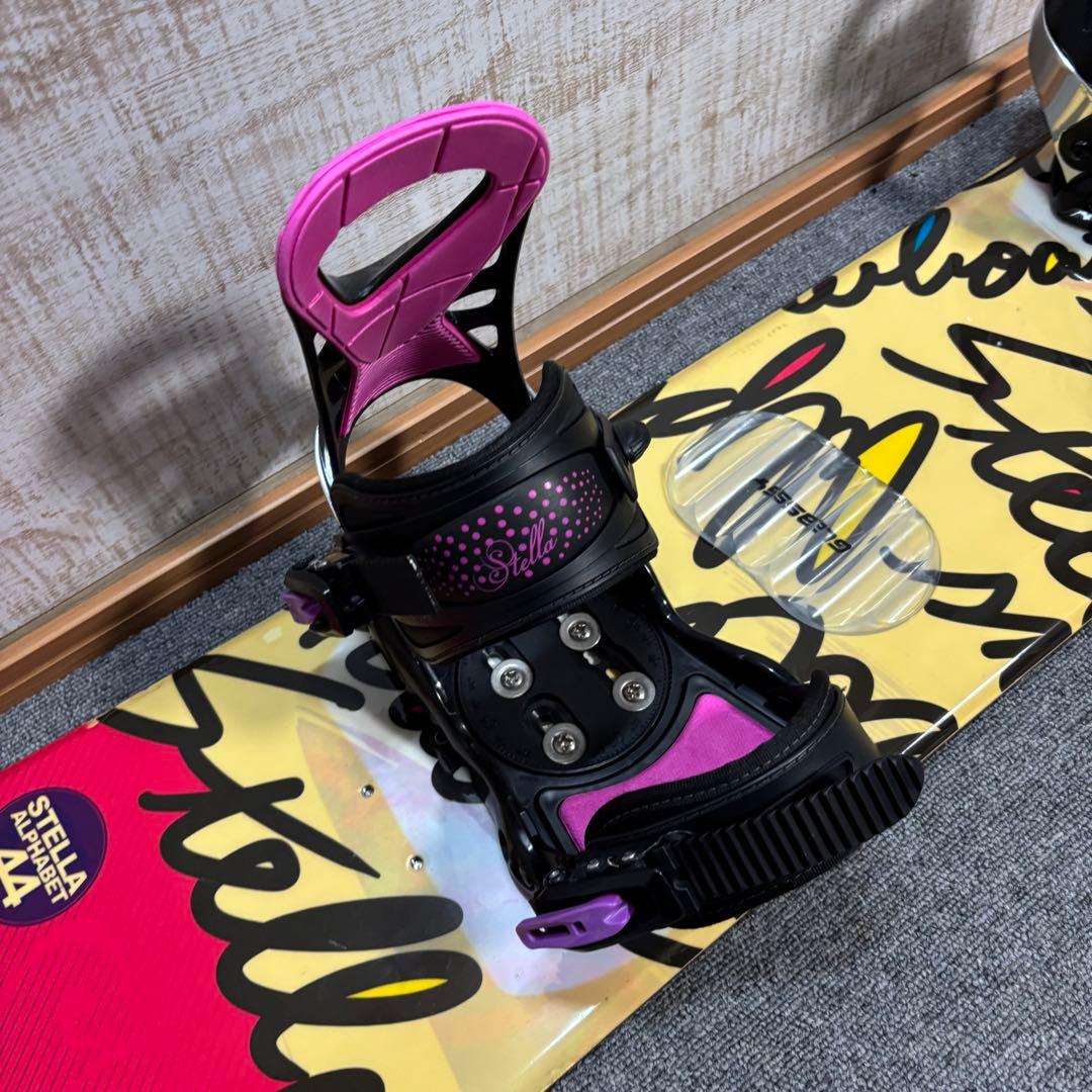 【最終値下げ】【送料無料】STELLA スノーボードセットケース付き