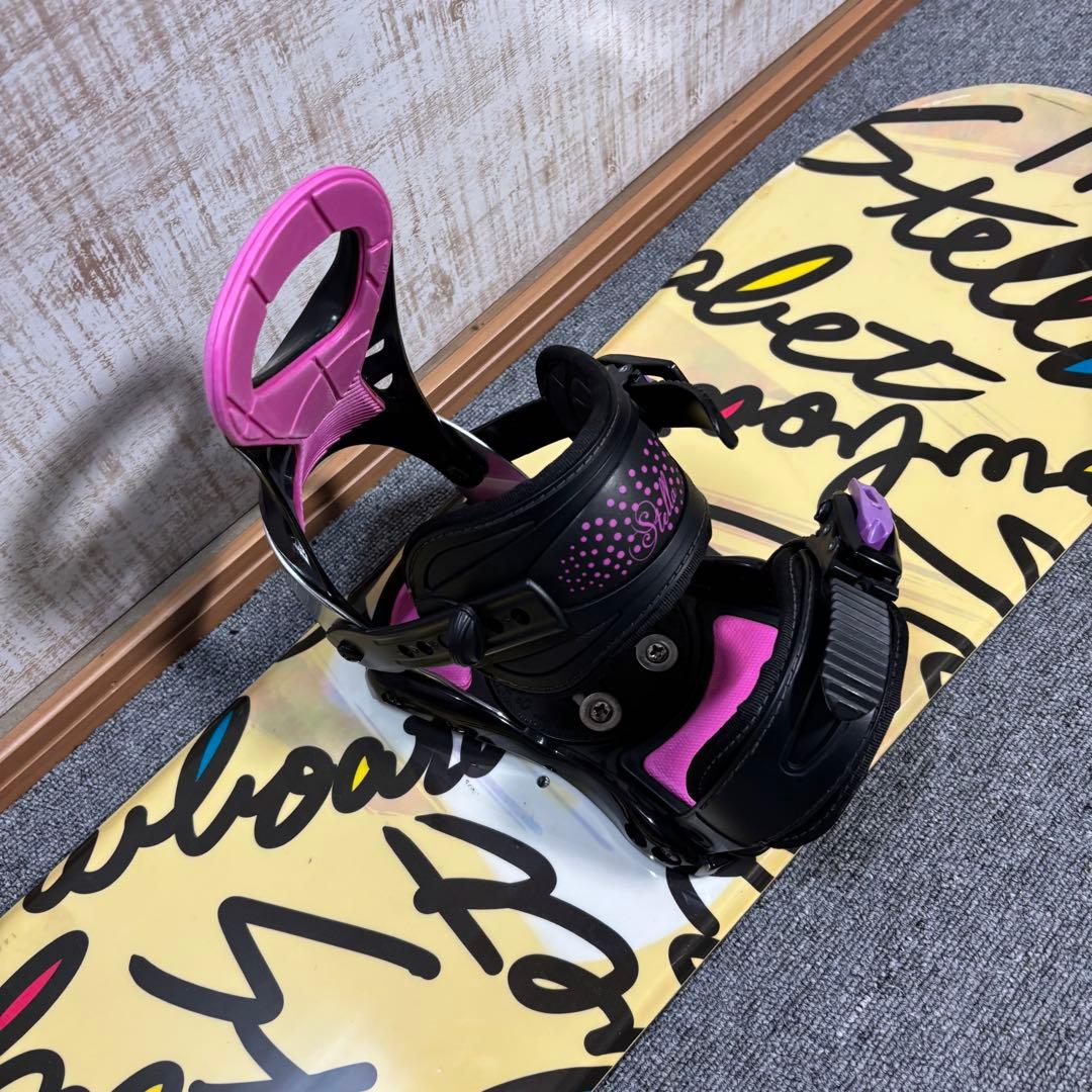 【最終値下げ】【送料無料】STELLA スノーボードセットケース付き