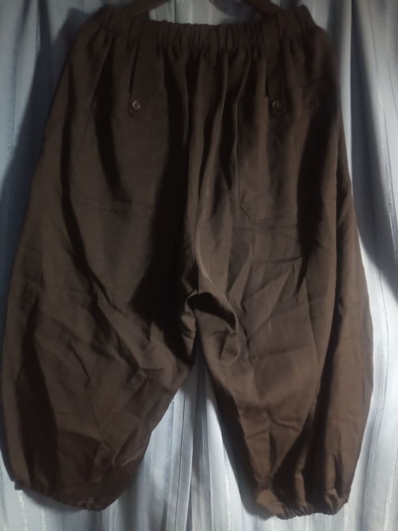 試着のみ yohjiyamamoto pourhommeパンツ ブラックサイズ2