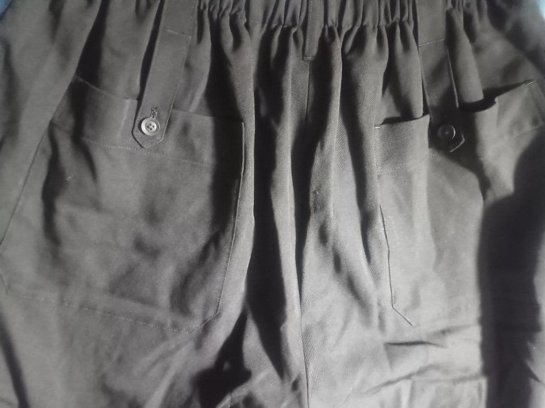 試着のみ yohjiyamamoto pourhommeパンツ ブラックサイズ2