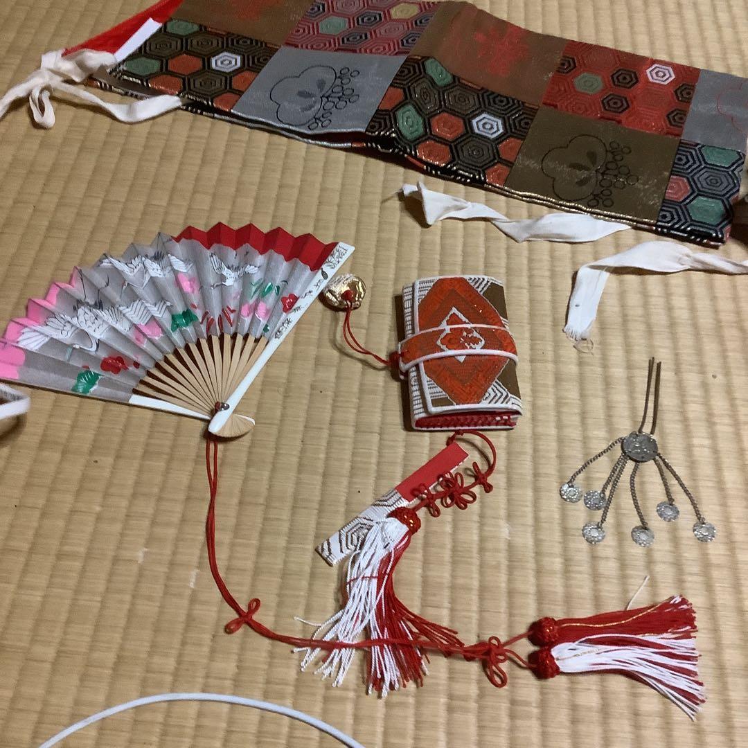 七五三　7歳用フルセット　帯幅18センチ　草履21センチ