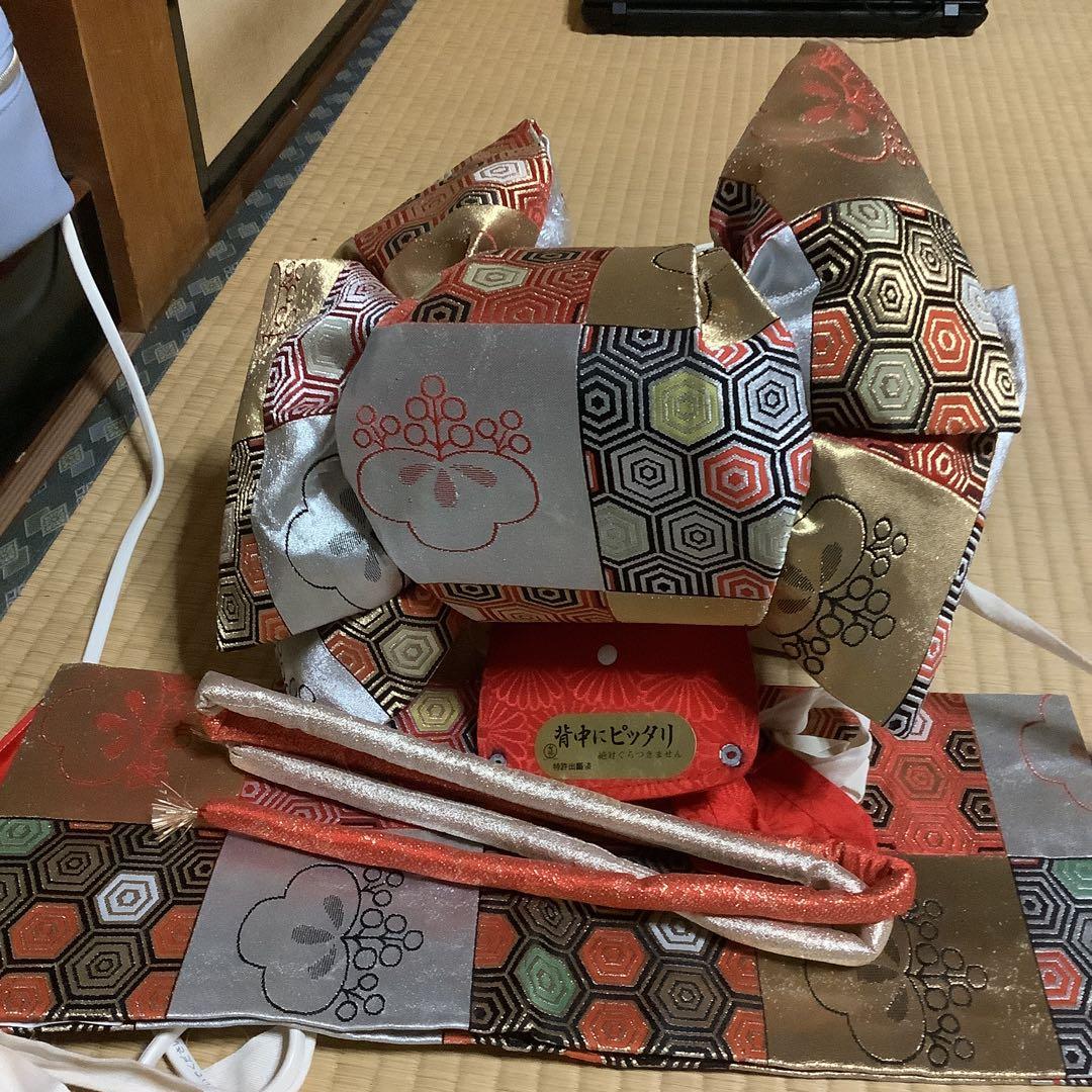 七五三　7歳用フルセット　帯幅18センチ　草履21センチ