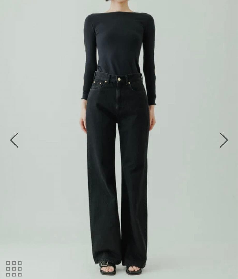 ワンピース yo biotop open sleeve cotton mini dress