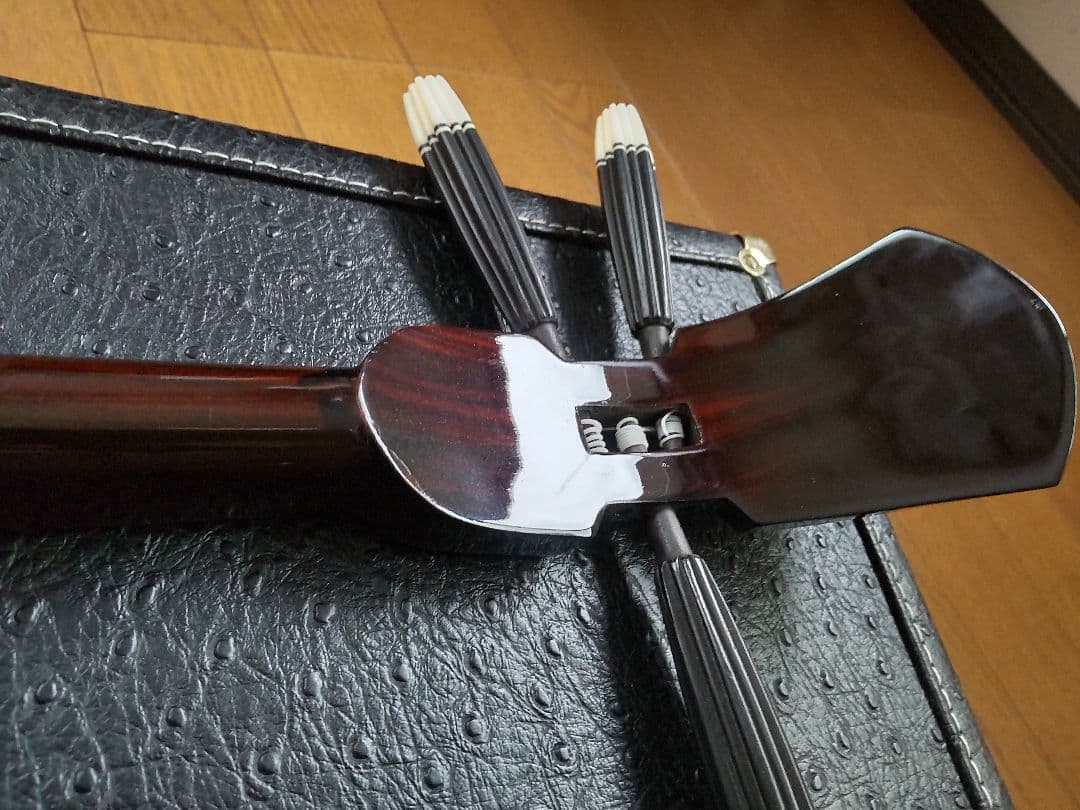 沖縄三線 知念大工型 スンチー塗り（値引き中）