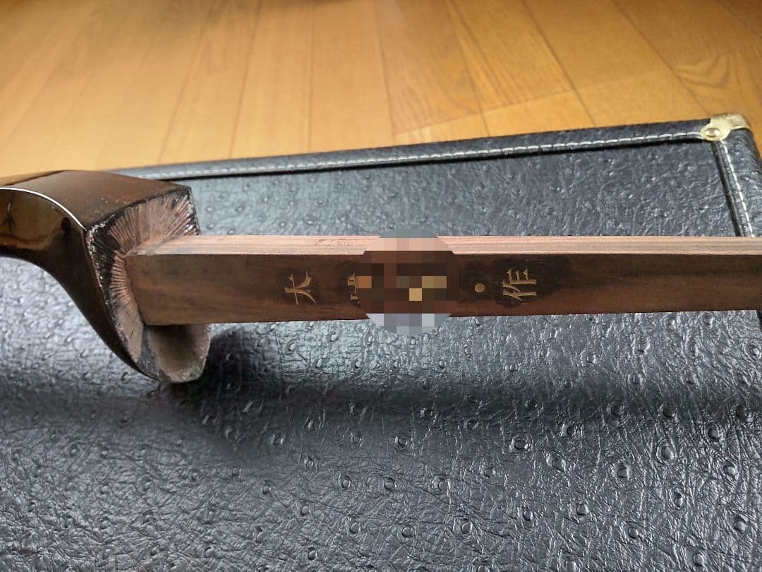 沖縄三線 知念大工型 スンチー塗り（値引き中）