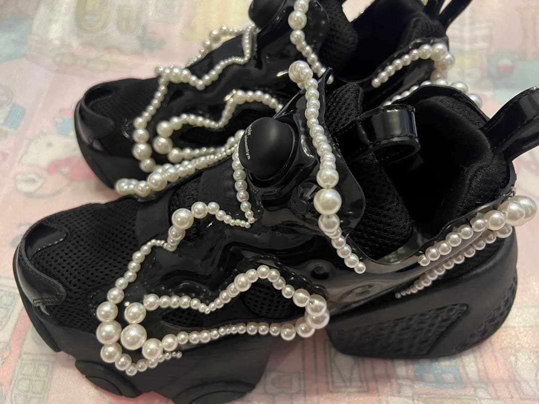 26㎝　ノワールケイニノミヤ　リーボック　パールスニーカー