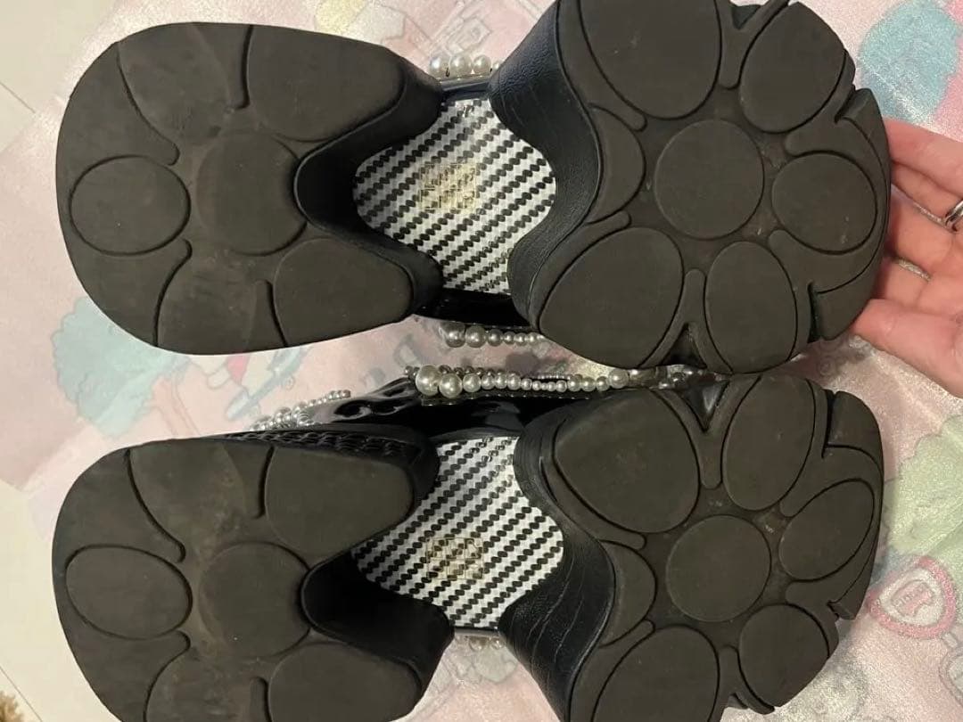 26㎝　ノワールケイニノミヤ　リーボック　パールスニーカー