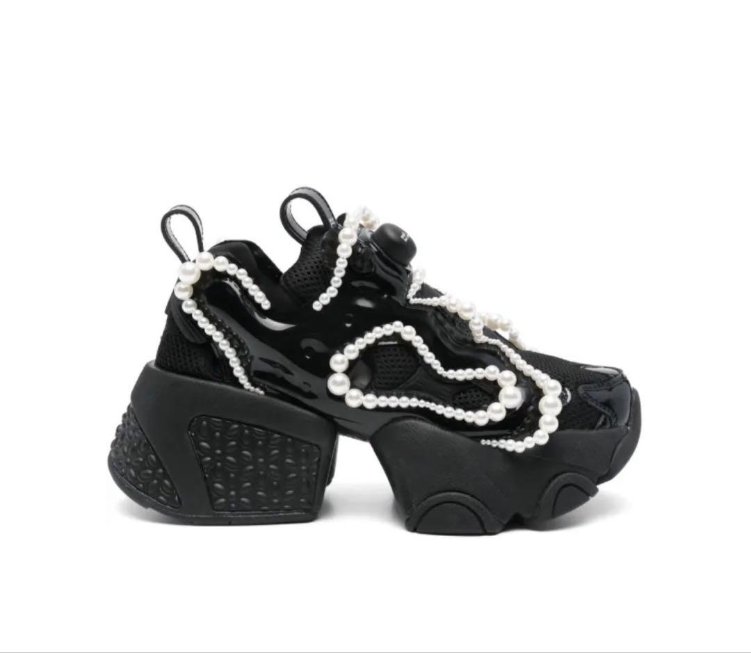 26㎝　ノワールケイニノミヤ　リーボック　パールスニーカー