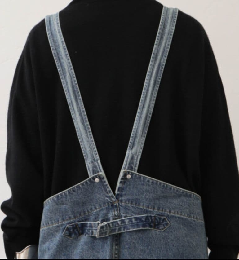 新品未使用　１１ＯＺデニムミドルバックオーバーオール 40,700円