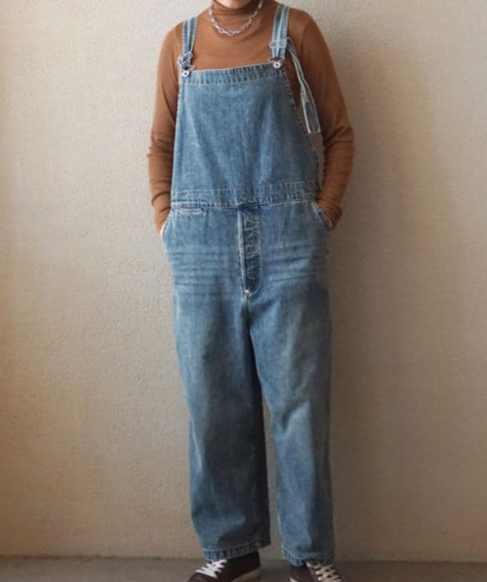 新品未使用　１１ＯＺデニムミドルバックオーバーオール 40,700円