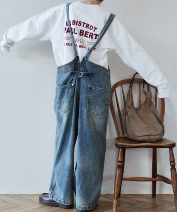 新品未使用　１１ＯＺデニムミドルバックオーバーオール 40,700円