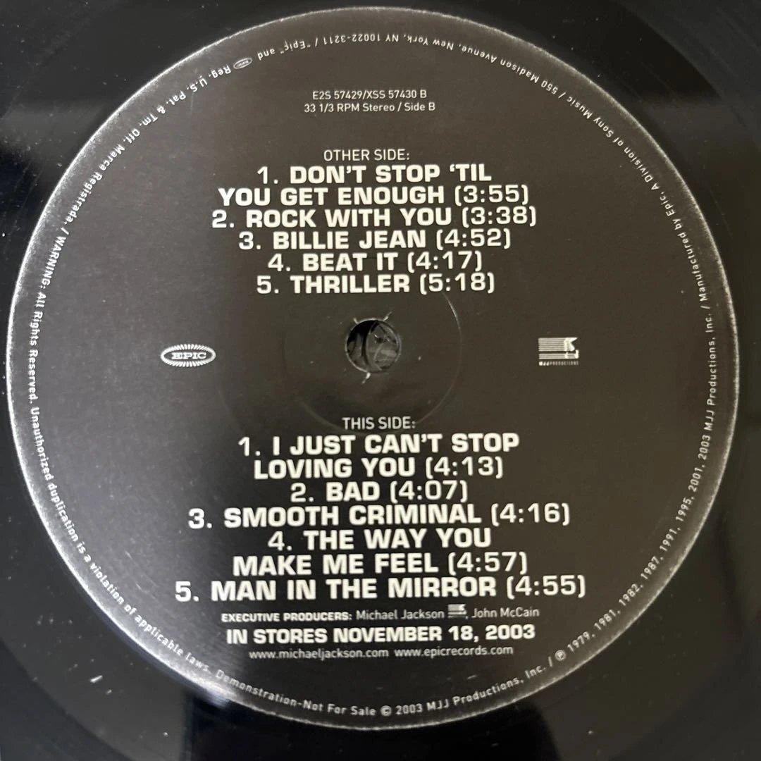 MICHAEL JACKSON/NUMBER ONE レコード