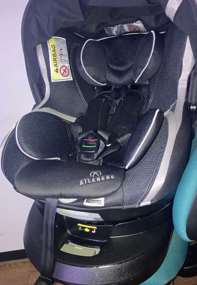 エールベベ⭐️isofixクルット3iグランス最高位チャイルドシートクリーニング済