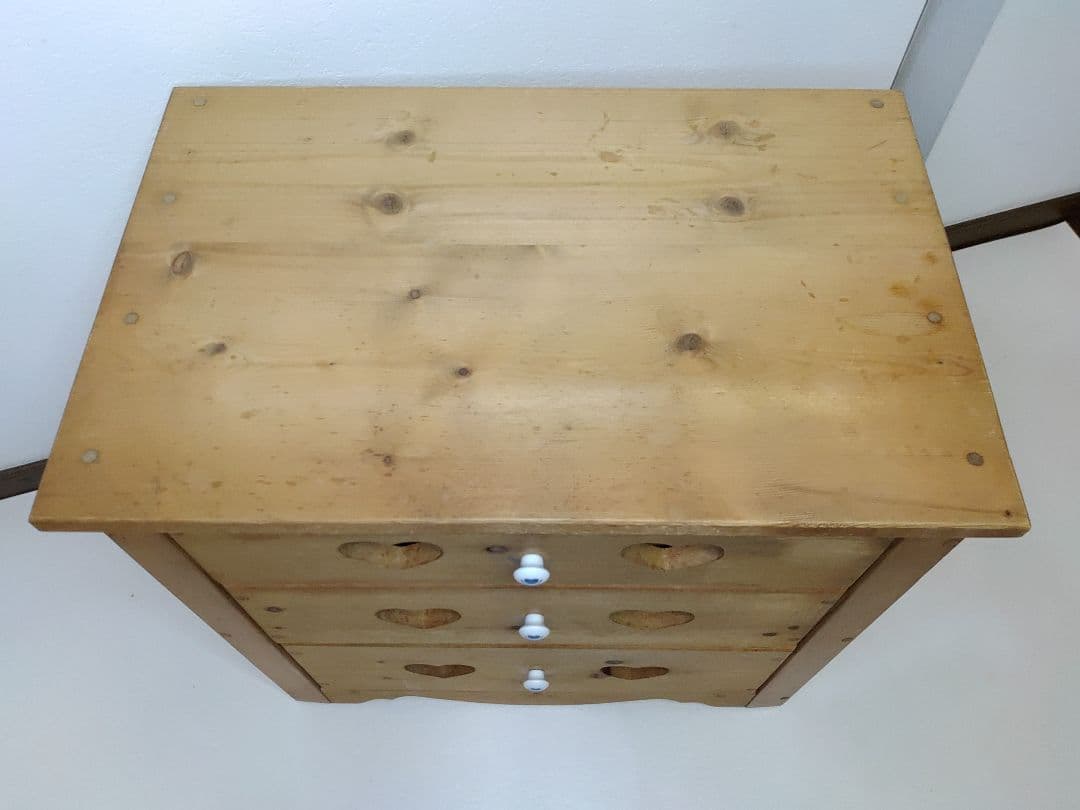 カントリー家具 アメリカン カントリー ハートチェスト 箪笥 キャビネット
