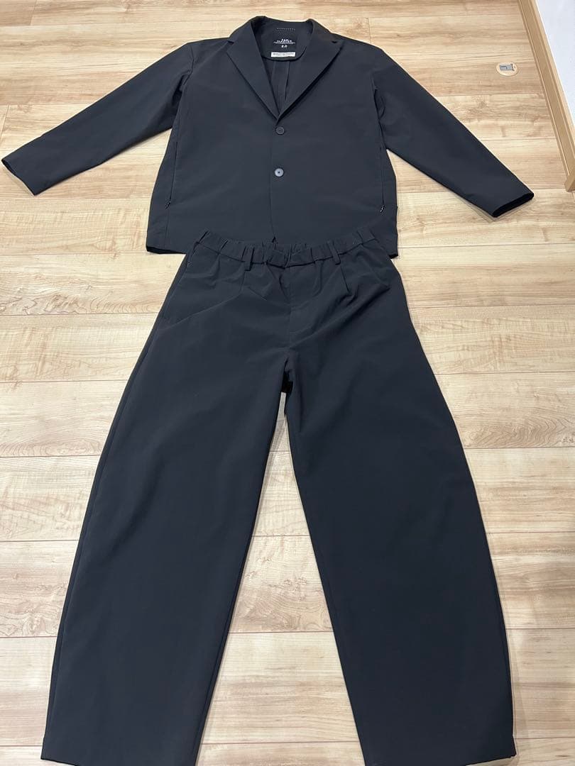 360°MASTER ジャケット＆パンツ ブラック セットアップ サイズM