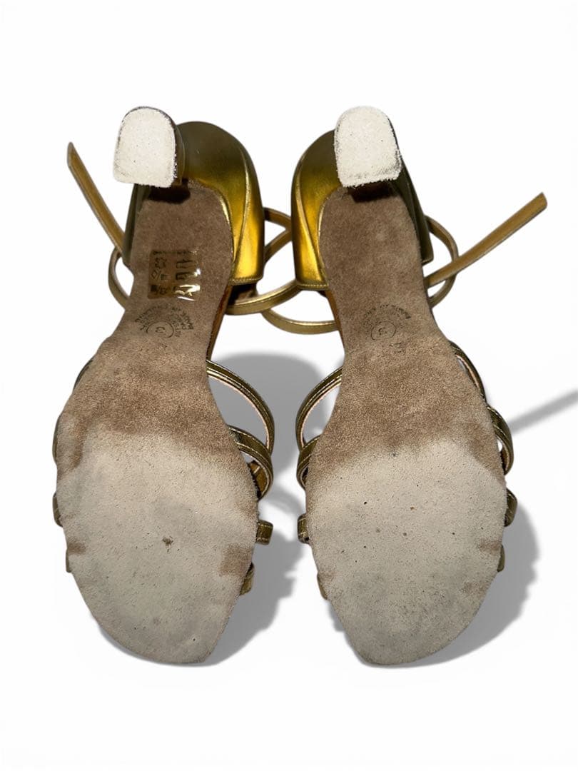 International dance shoes ゴールド ラテン 社交ダンス