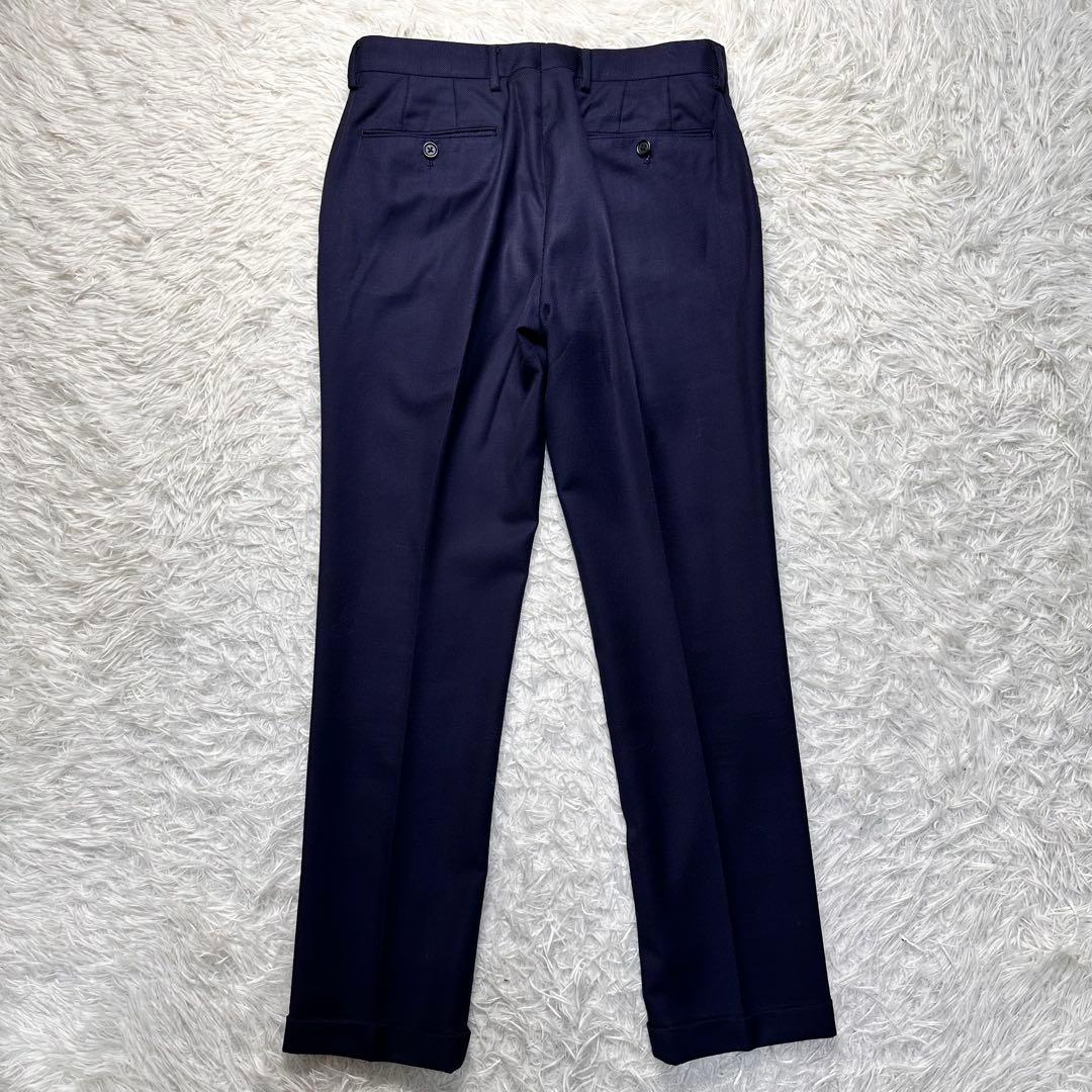 現行 美品 ポールスミス バルーン柄 3ピース 白ステッチ カノニコ ネイビー