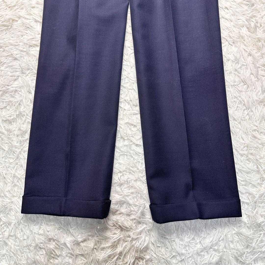 現行 美品 ポールスミス バルーン柄 3ピース 白ステッチ カノニコ ネイビー