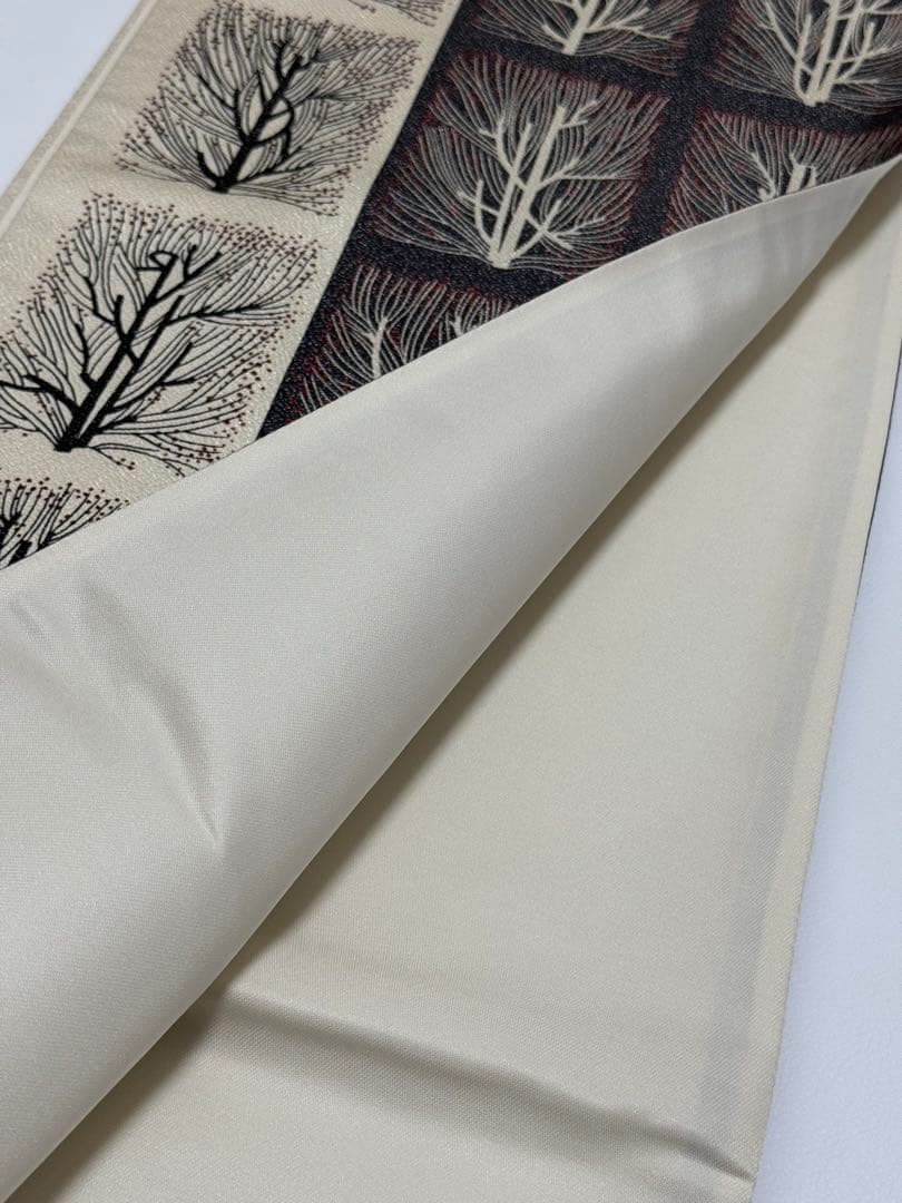 プ*読様 【新品未使用】ニ代目 川村久太郎 創作友禅 全通　袋帯　未仕立て　伝産