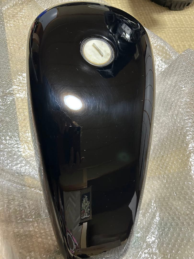 Harley-Davidson 黒 タンク チェッカーフラッグデザイン